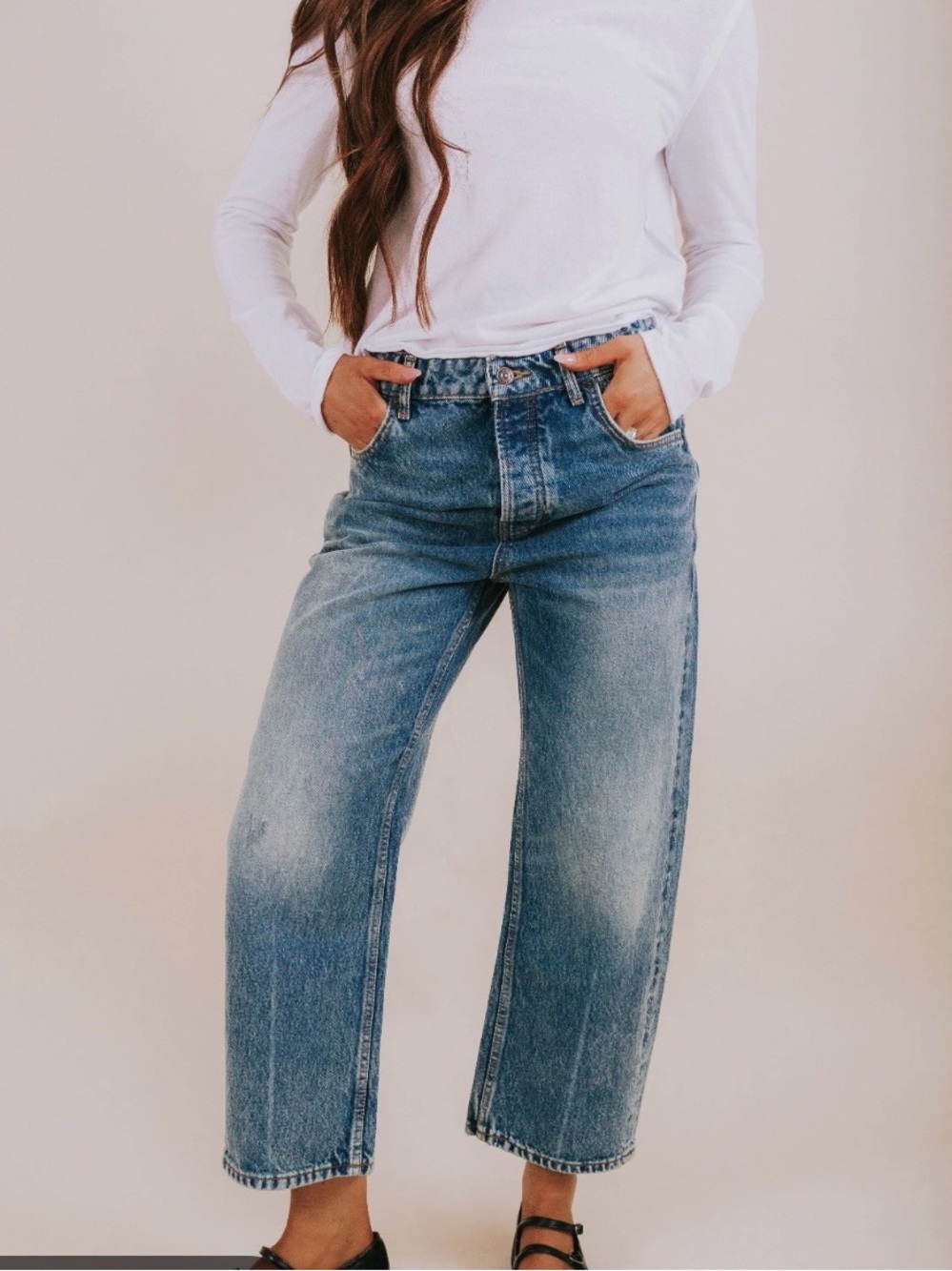We The Free Deep Trance Boyfriend Jeans NWOT